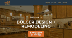 Desktop Screenshot of bolgerremodeling.com