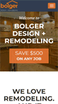 Mobile Screenshot of bolgerremodeling.com